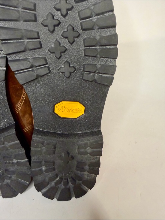 RedHead Bone-Dry Waterproof Leather Chunky Platform Work Boots Vibram Size 11 main image 13